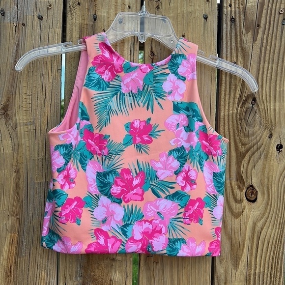 Crewcuts Girls' printed active tank top - Picture 3 of 5